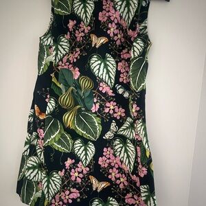 Oscar de la Renta Floral Dress